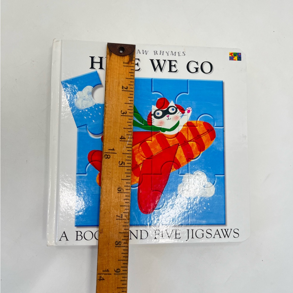 Lot of 2 Childrens Jigsaw and Rhyme Board Books Splish Slash Here We Go - Picture 10 of 12